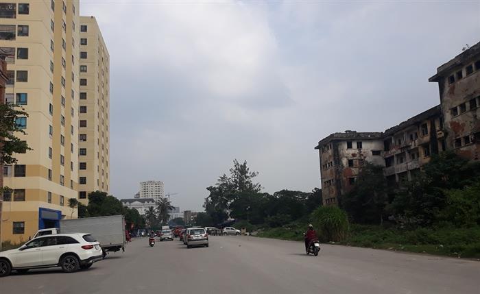 Dự án cải tạo khu A, khu chung cư Quang Trung đã hoàn thành giai đoạn 1,                                     song đang vướng chính sách miễn giảm tiền sử dụng đất cho khu đất liền kề