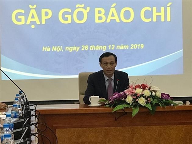 Phó Chủ nhiệm Ủy ban Nhà nước về người Việt Nam ở nước ngoài Lương Thanh Nghị trong cuộc gặp gỡ báo chí sáng 26-12.