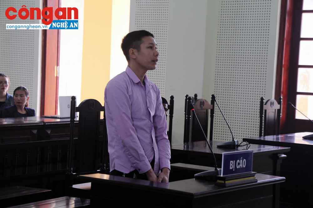 Bị cáo Cao Văn Sỹ tại phiên tòa