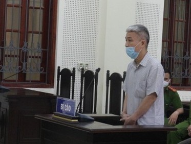 Bị cáo Hoàng Đình Nam tại phiên tòa