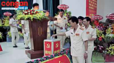 Đảng bộ Công an huyện Yên Thành: Đại hội lần thứ IX, nhiệm kì 2020-2025