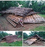 Huyện Quế Phong: Hàng trăm ngôi nhà bị tốc mái sau trận lốc xoáy