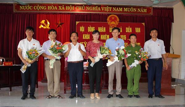 Xã Diễn Vạn, huyện Diễn Châu có tân Chủ tịch UBND xã