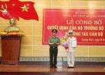 Quảng Bình: Bổ nhiệm chức danh Phó Giám đốc Công an tỉnh
