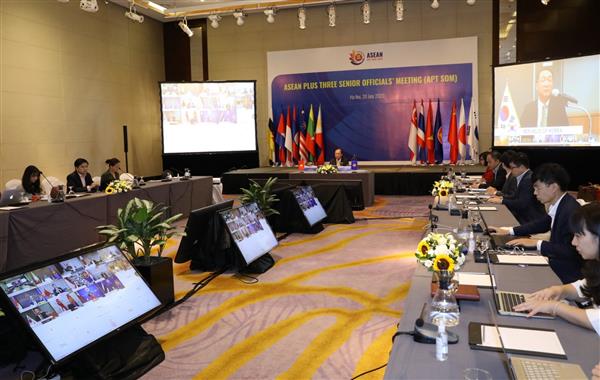Hội nghị trực tuyến các quan chức cao cấp ASEAN+3