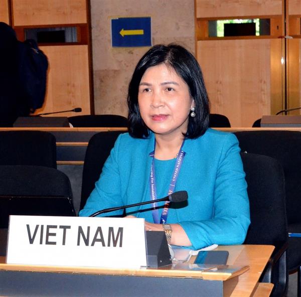 Đại sứ Lê Thị Tuyết Mai, Trưởng Phái đoàn Việt Nam tại Geneva - Nguồn: Phái đoàn Việt Nam tại Geneva