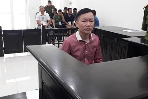 Bị cáo Nguyễn Văn Bằng tại tòa