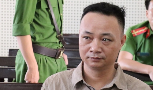 Bị cáo Phạm Hải Vũ tại phiên tòa