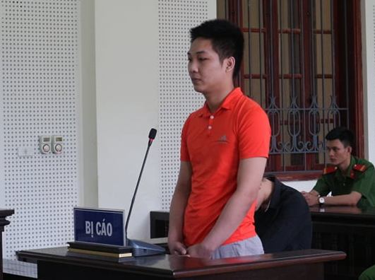 Bị cáo Thái Văn Nam tại phiên tòa