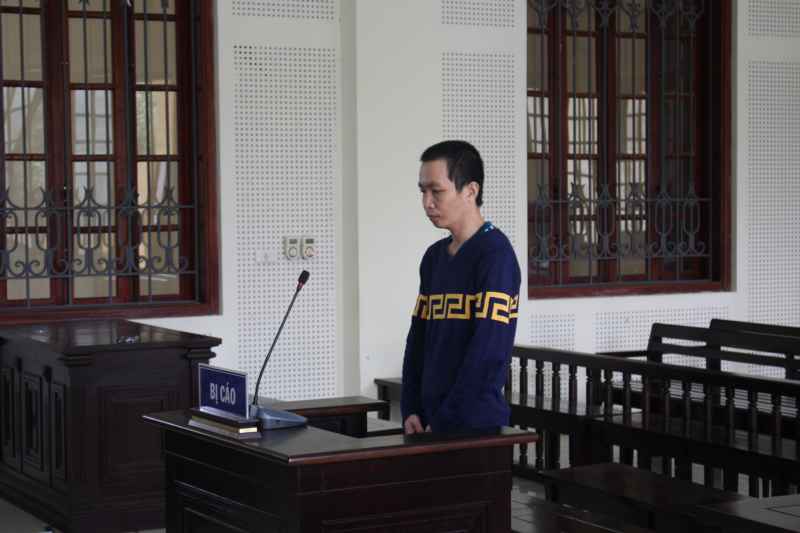 Bị cáo Lộc Văn Dương tại tòa