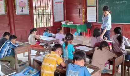 Tiếp tục tăng cường tiếng Việt cho trẻ mầm non, học sinh tiểu học vùng dân tộc thiểu số