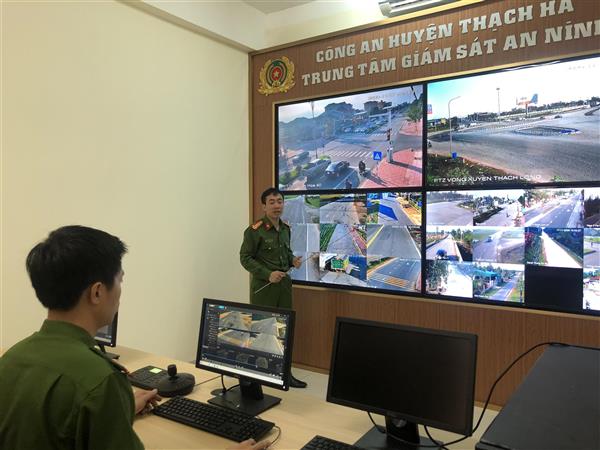 Huyện đầu tiên của tỉnh Hà Tĩnh phủ kín camera an ninh