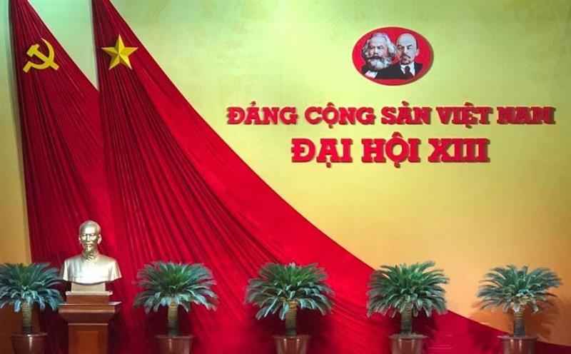 Đại hội lần thứ XIII của Đảng diễn ra từ ngày 25/1/2021 đến ngày 2/2/2021 tại Thủ đô Hà Nội.