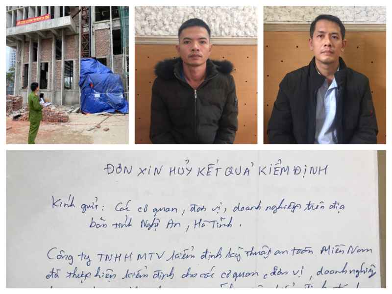 Khởi tố 2 đối tượng trong vụ rơi thang máy tại Nghệ An