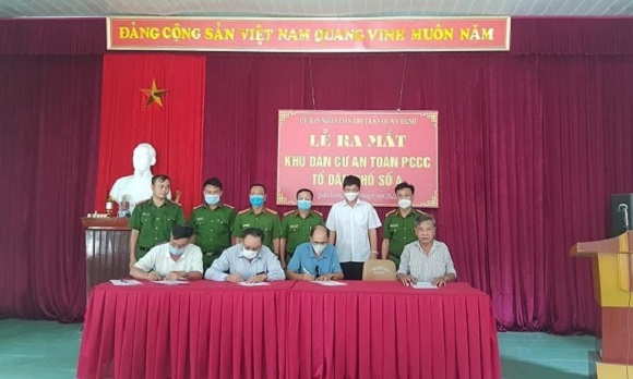 Ra mắt mô hình 'Khu dân cư an toàn phòng cháy, chữa cháy' đầu tiên tại huyện Nghi Lộc