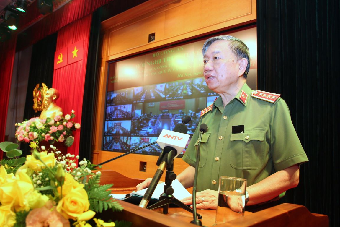 Đại tướng Tô Lâm, Ủy viên Bộ Chính trị, Bí thư Đảng ủy Công an Trung ương, Bộ trưởng Bộ Công an