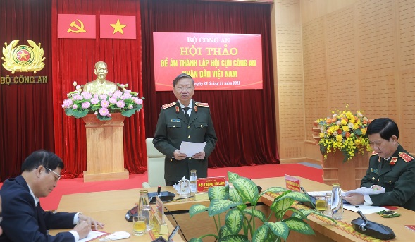 Hội thảo Đề án thành lập Hội Cựu Công an nhân dân Việt Nam