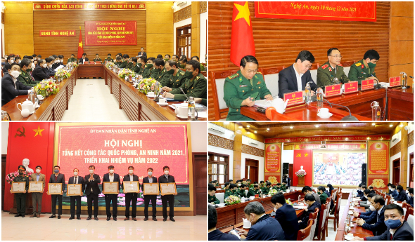 Tỉnh Nghệ An: Triển khai nhiệm vụ công tác quốc phòng, an ninh năm 2022
