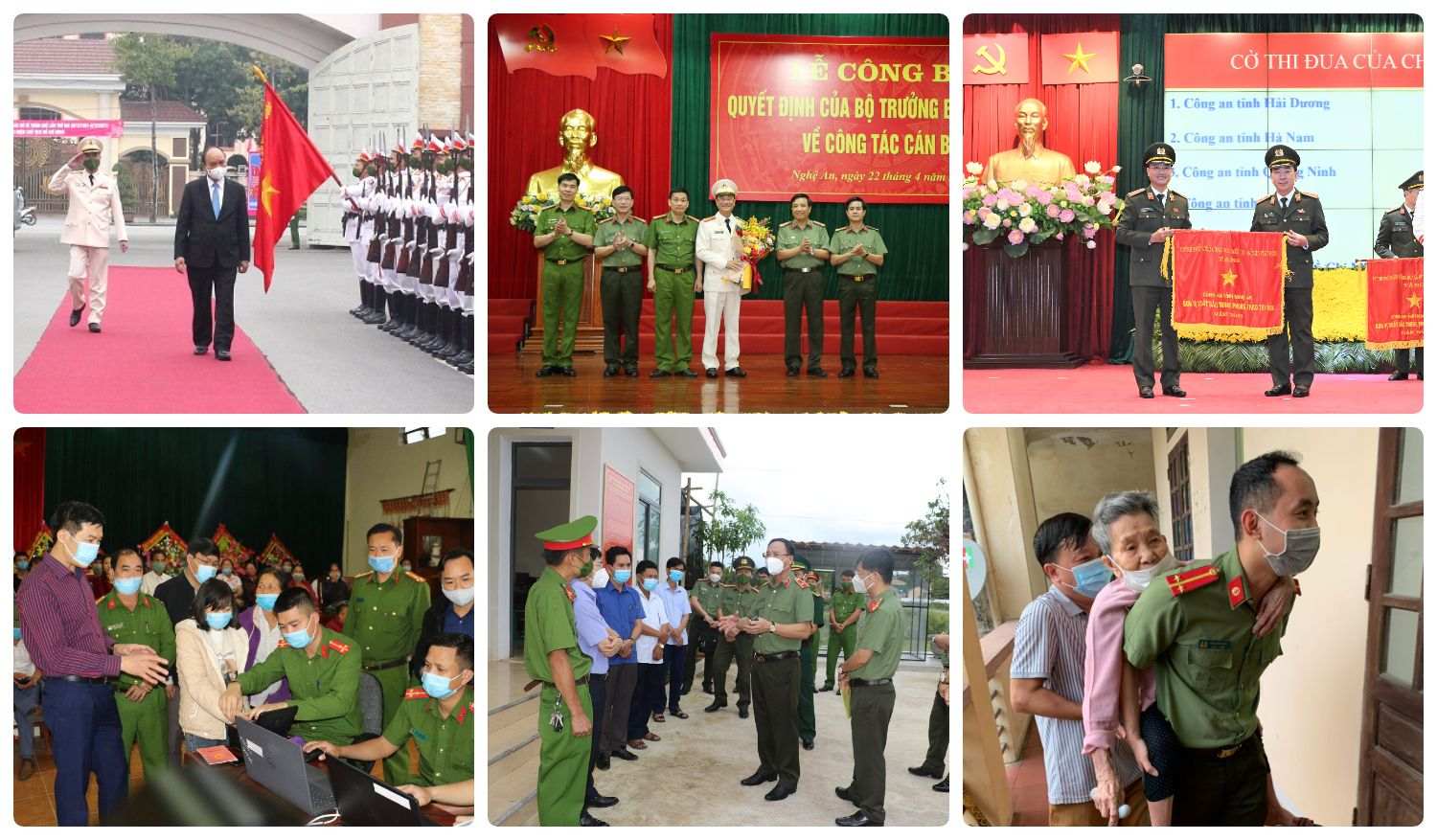 6 sự kiện tiêu biểu của Công an tỉnh Nghệ An năm 2021