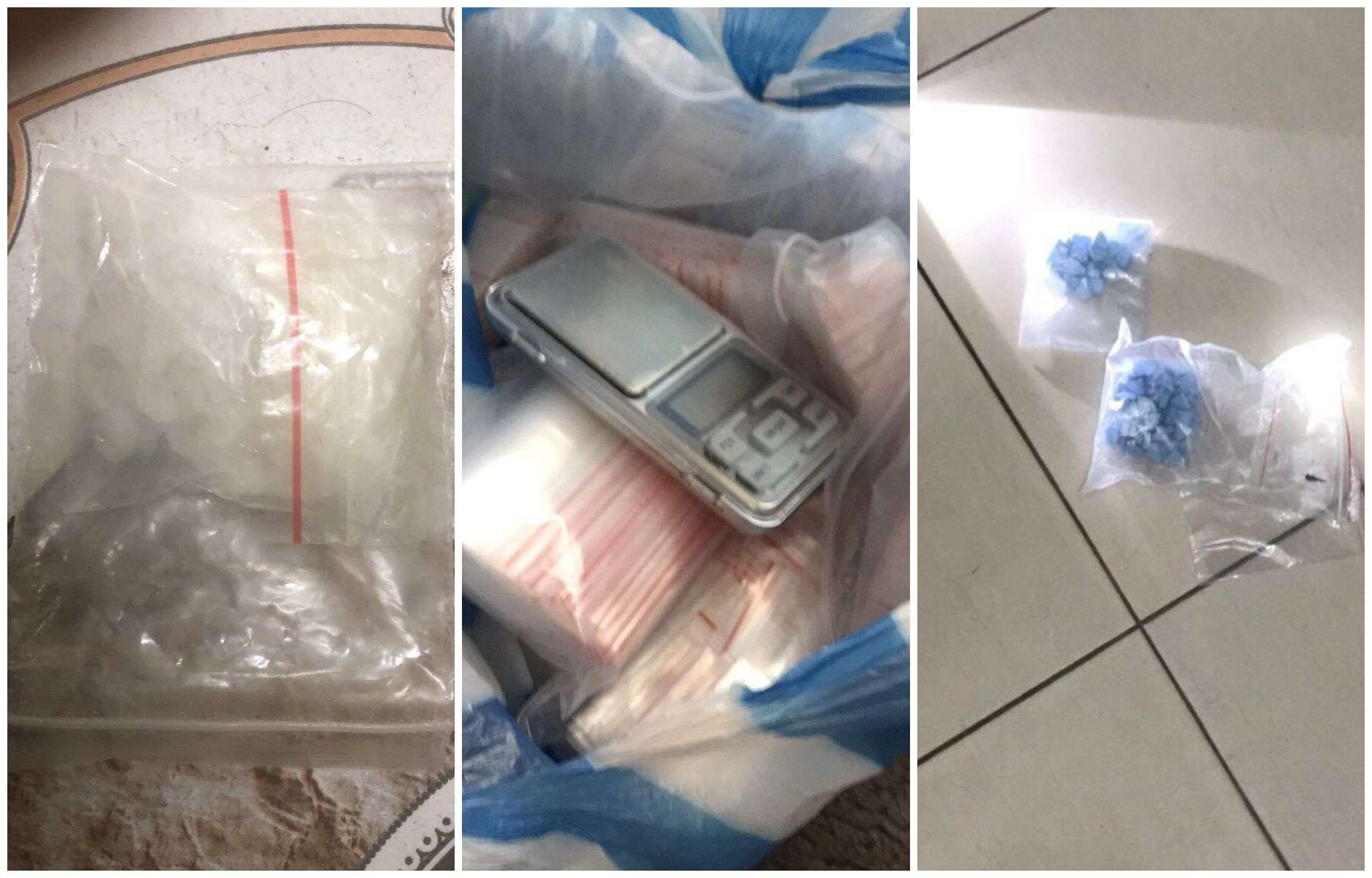 Tang vật thu giữ trong chuyên án triệt xoá điểm phức tạp về ma túy tại phường Lê Lợi