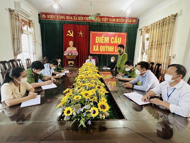 Công an xã Quỳnh Lập tích cực tham mưu với cấp ủy, chính quyền nhiều giải pháp để bảo đảm an ninh trật tự