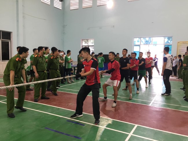 Giải đấu là sân chơi bổ ích để đoàn viên thanh niên Công an tỉnh Nghệ An rèn luyện, nâng cao sức khỏe
