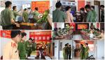Công an tỉnh Vĩnh Phúc tham quan, trao đổi kinh nghiệm về cải cách hành chính tại Công an tỉnh Nghệ An