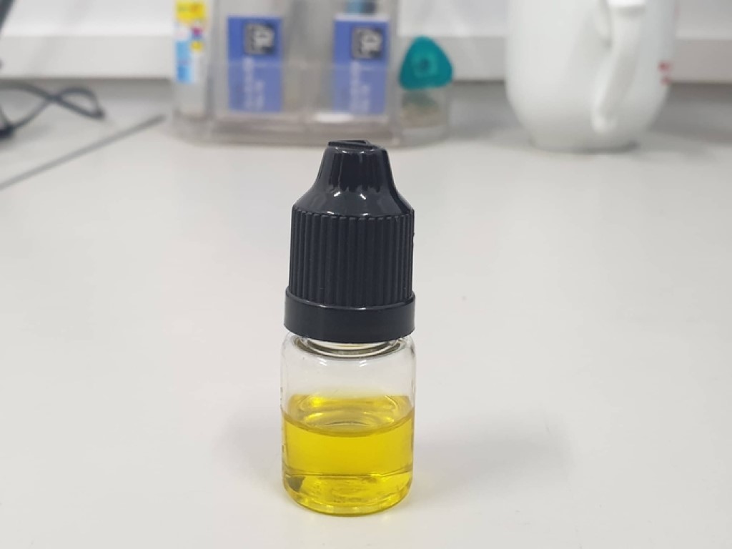 Mẫu tinh dầu bệnh nhân hút có tìm thấy chất cần sa tổng hợp