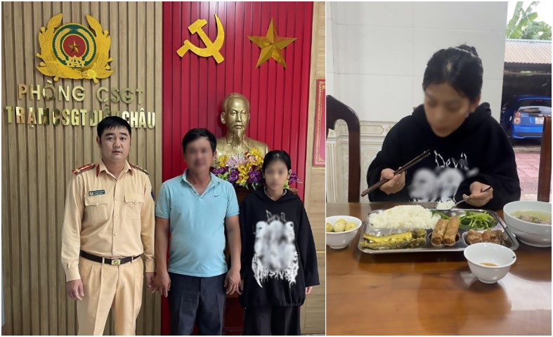 Trạm Cảnh sát giao thông Diễn Châu: Giúp gia đình ở Tây Ninh tìm kiếm bé gái