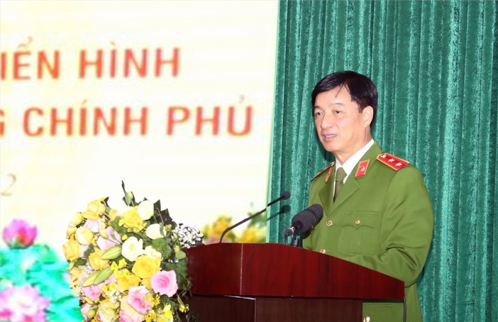 Thứ trưởng Nguyễn Duy Ngọc phát biểu tại Hội nghị.