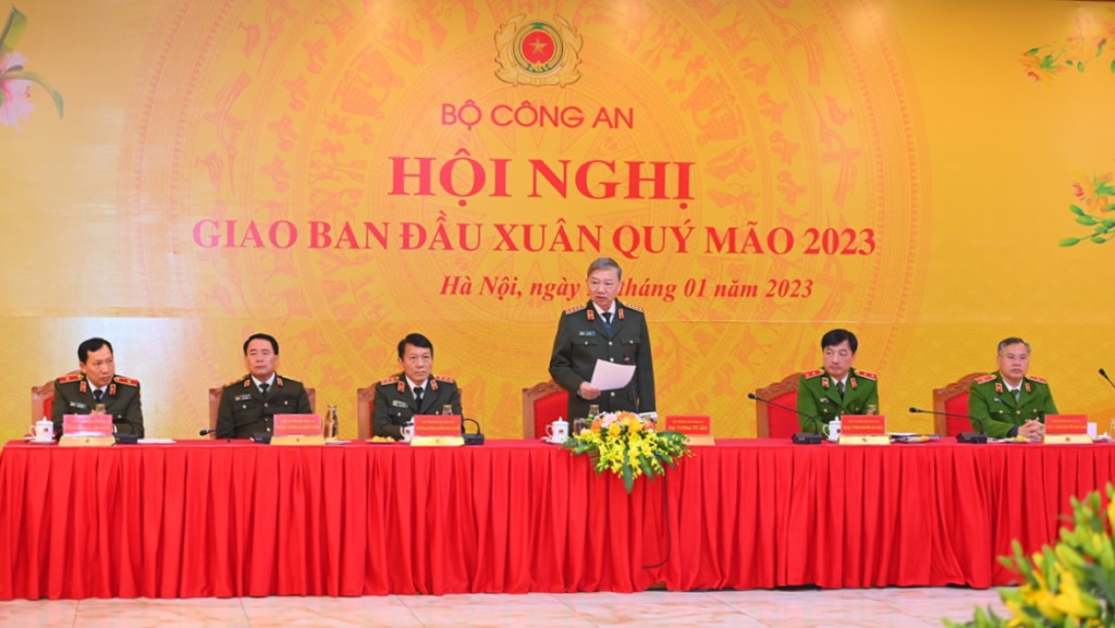 Bộ trưởng Tô Lâm phát biểu khai mạc Hội nghị