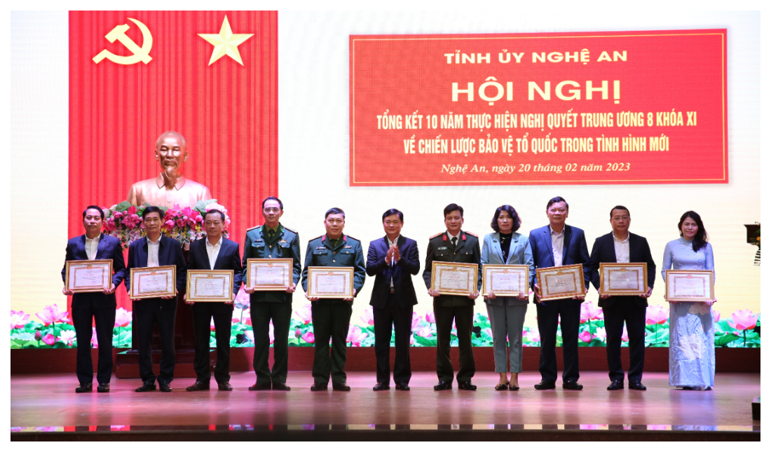 Tỉnh Nghệ An tổng kết 10 năm thực hiện Nghị quyết TW8 khóa XI
