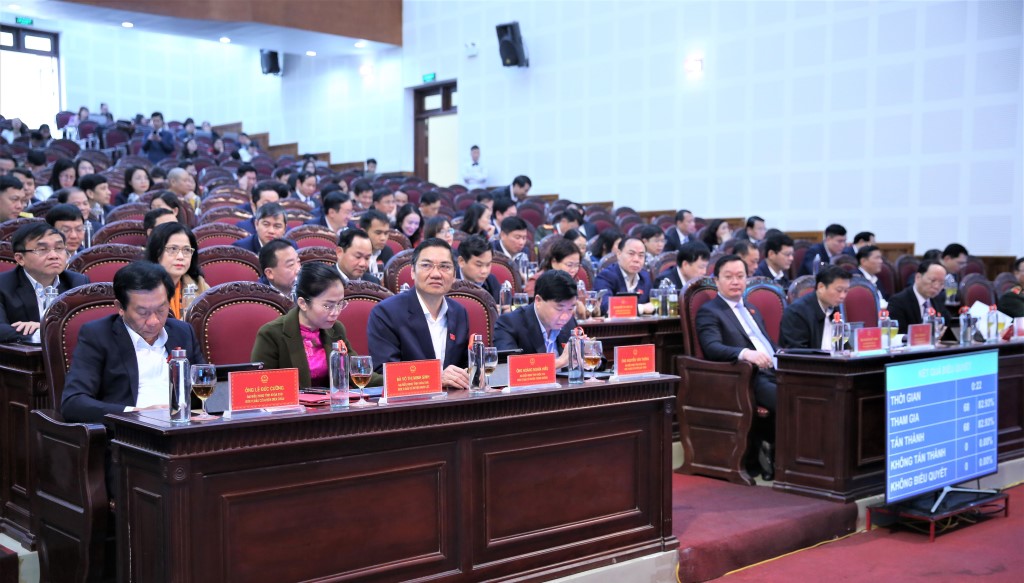 Các đại biểu dự kỳ họp