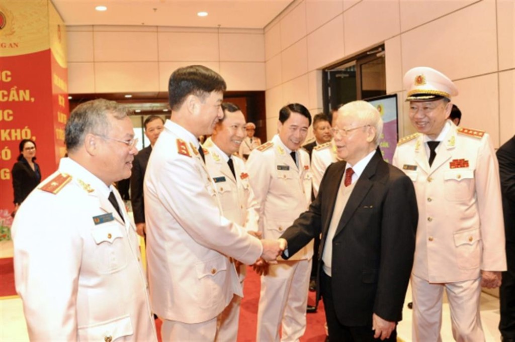 Tổng Bí thư Nguyễn Phú Trọng đến dự Lễ kỷ niệm.