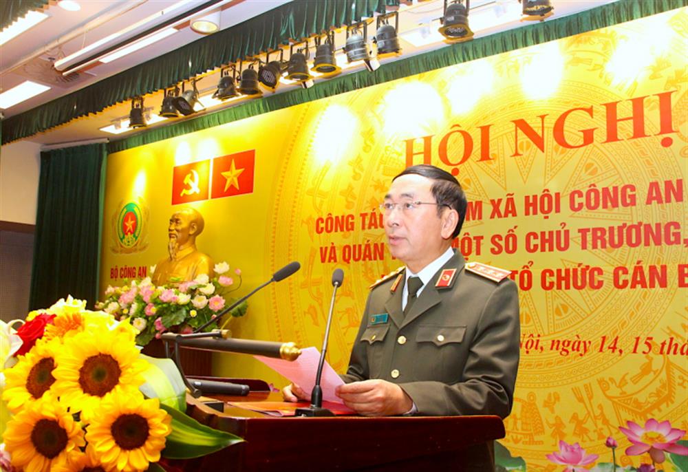 Thứ trưởng Trần Quốc Tỏ phát biểu khai mạc Hội nghị.