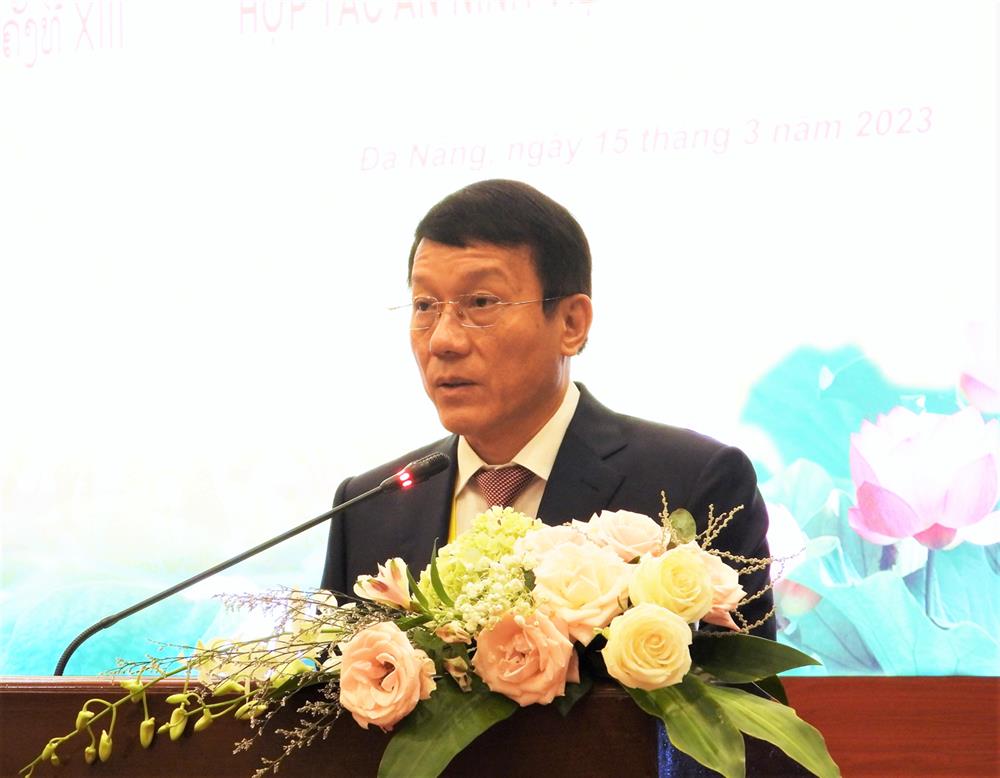 Thứ trưởng Lương Tam Quang phát biểu khai mạc Hội nghị.
