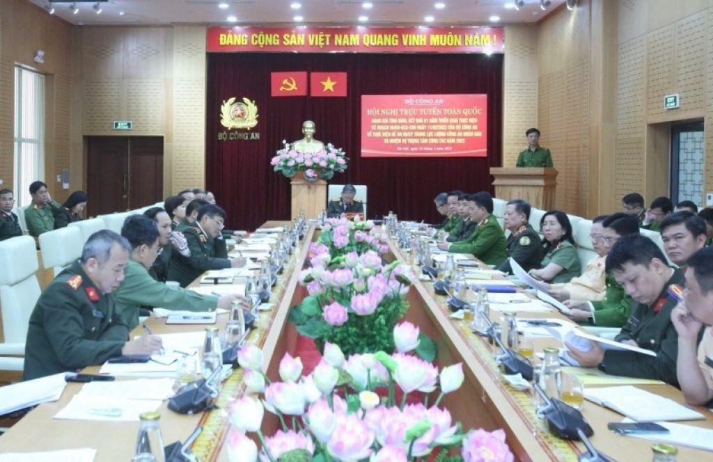 Đồng chí Thứ trưởng Nguyễn Duy Ngọc yêu cầu Công an các đơn vị, địa phương khẩn trương hoàn tất những nhiệm vụ đã được giao theo đúng lộ trình