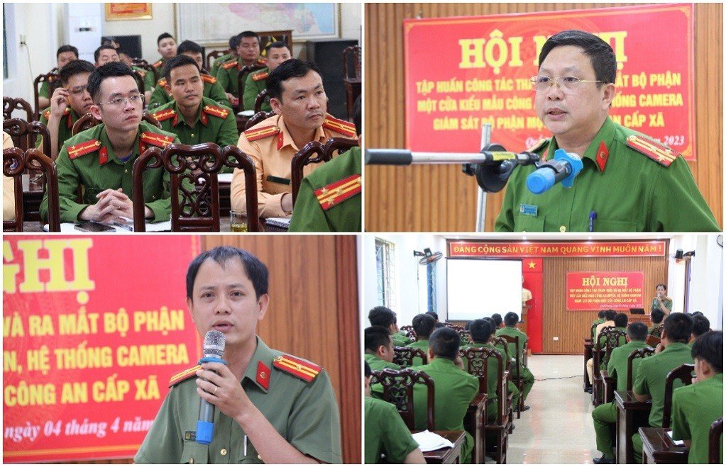 Tập huấn công tác tham mưu tại Công an huyện Quế Phong
