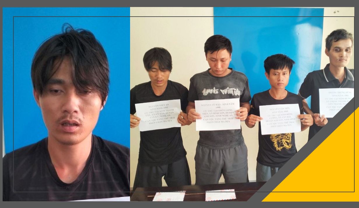 Công an huyện Tân Kỳ: 04 ngày, bắt giữ 06 vụ phạm tội về ma túy