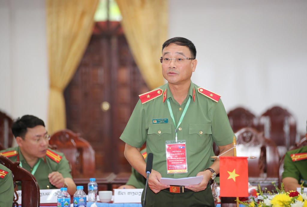 Đồng chí Thiếu tướng Phạm Thế Tùng - Giám đốc Công an tỉnh Nghệ An 