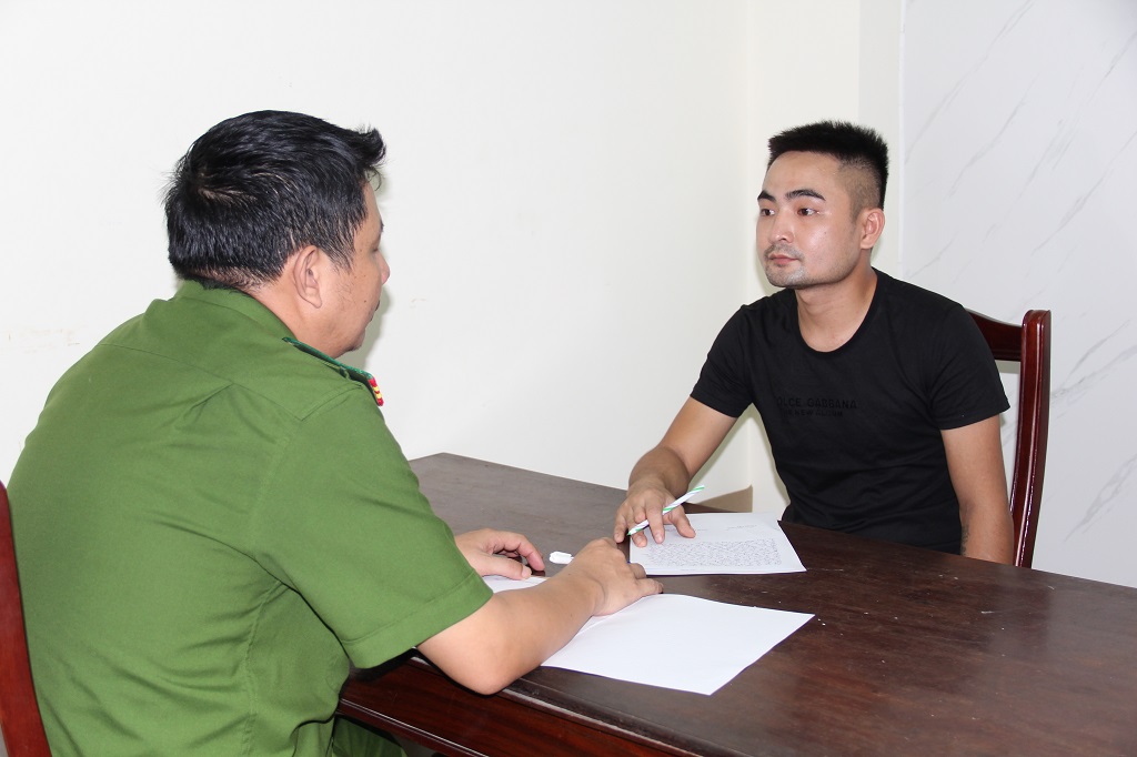 Cơ quan Công an làm việc với Nguyễn Văn Thế