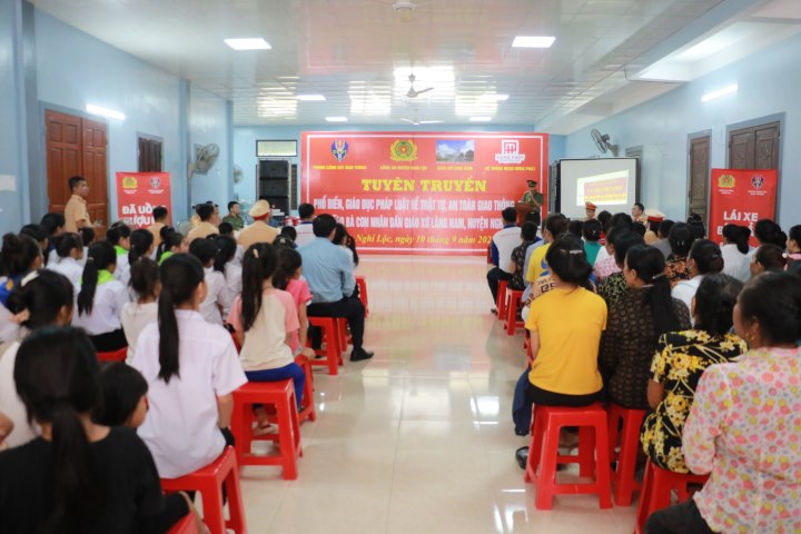 Tuyên truyền pháp luật tại Giáo xứ Làng Nam, huyện nghi Lộc