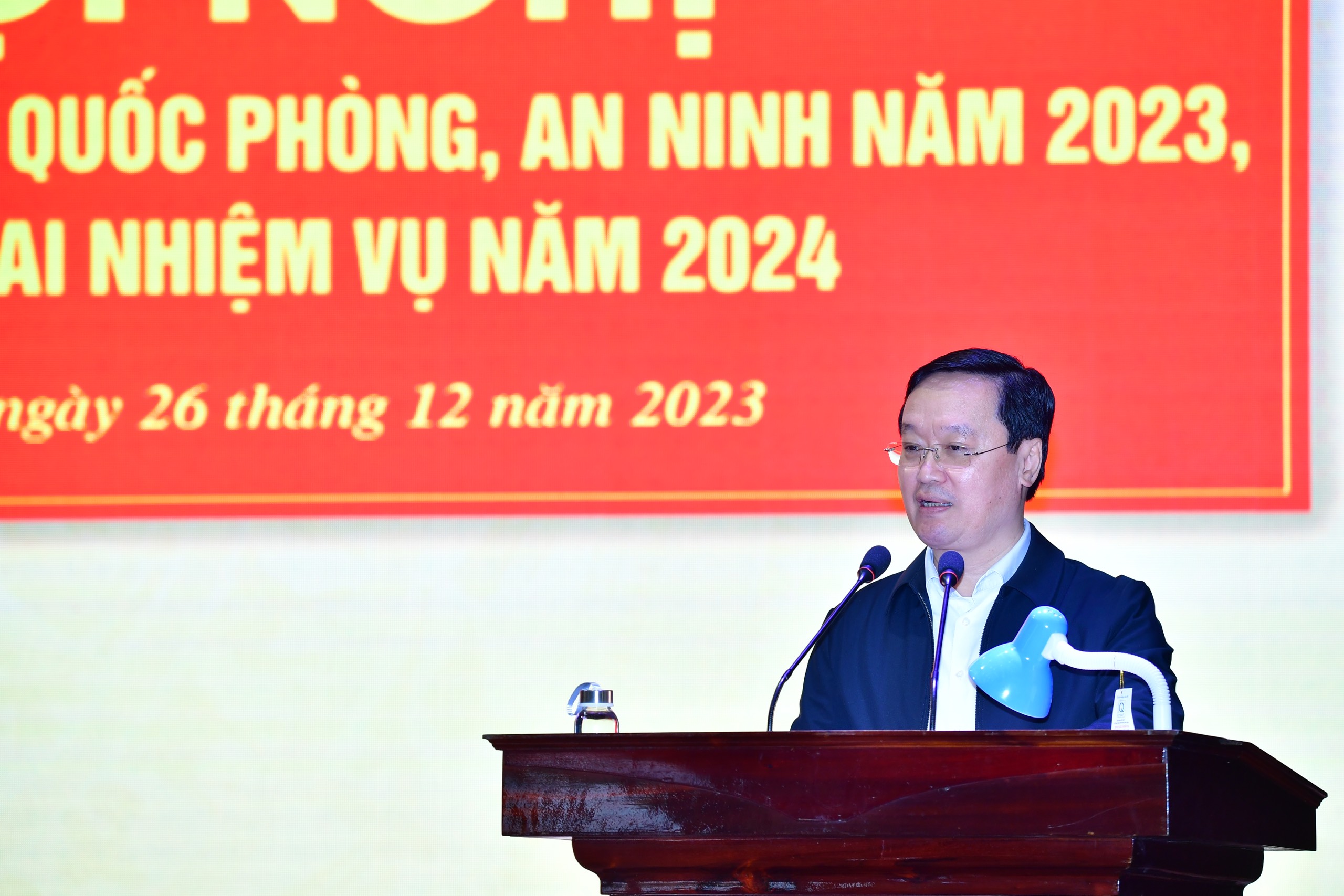 Chủ tịch UBND tỉnh Nguyễn Đức Trung kết luận Hội nghị