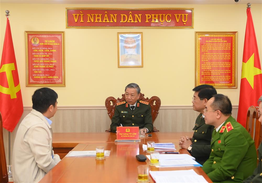 Bộ trưởng Tô Lâm tiếp công dân định kỳ tháng 01/2024
