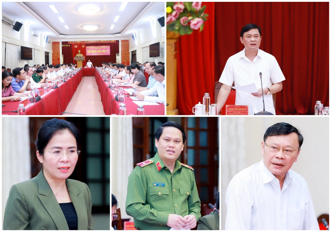 Hội nghị lần thứ 17 Ban Chấp hành Đảng bộ tỉnh Nghệ An khóa XIX