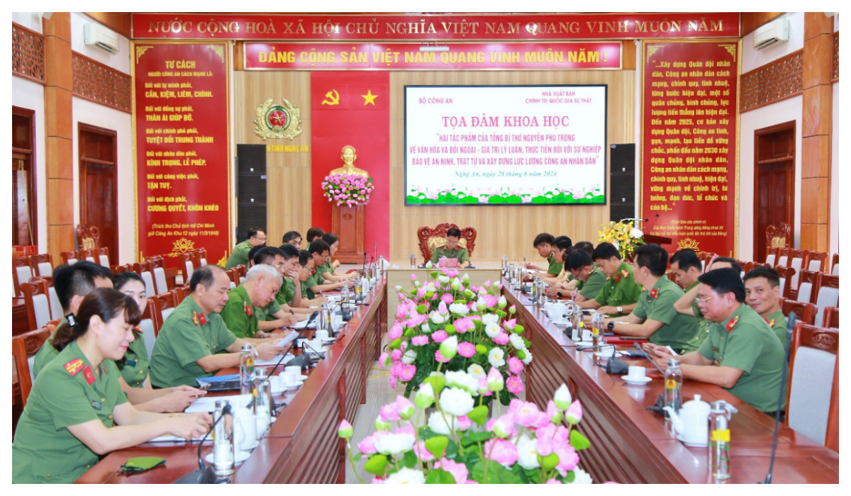 Những giá trị lớn lao từ các tác phẩm của Tổng Bí thư Nguyễn Phú Trọng đối với lực lượng CAND