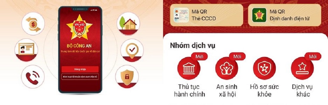 Sử dụng tài khoản VNeID trong thực hiện thủ tục hành chính