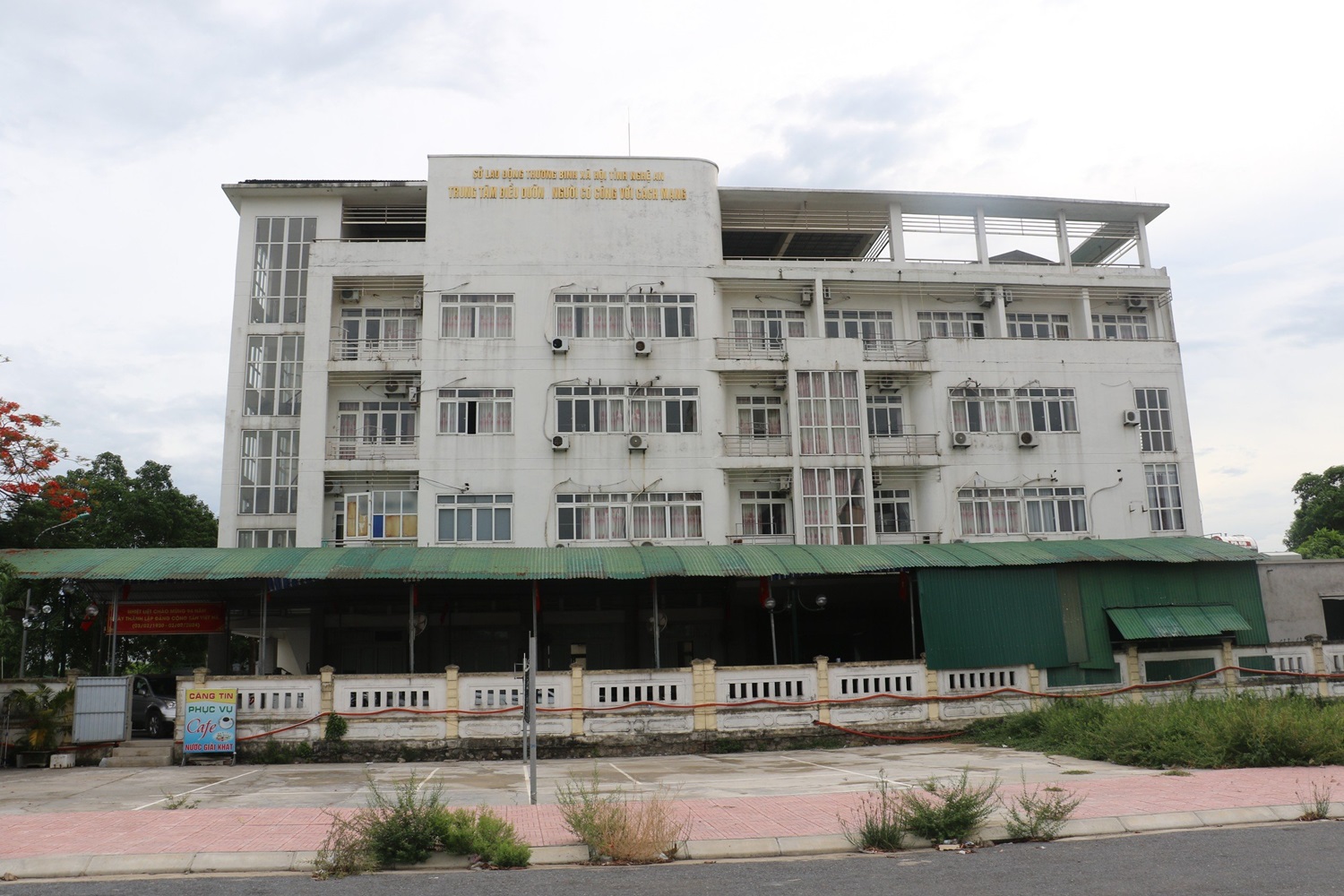 Trung tâm điều dưỡng người có công với cách mạng tỉnh Nghệ An, nơi xảy ra vụ việc