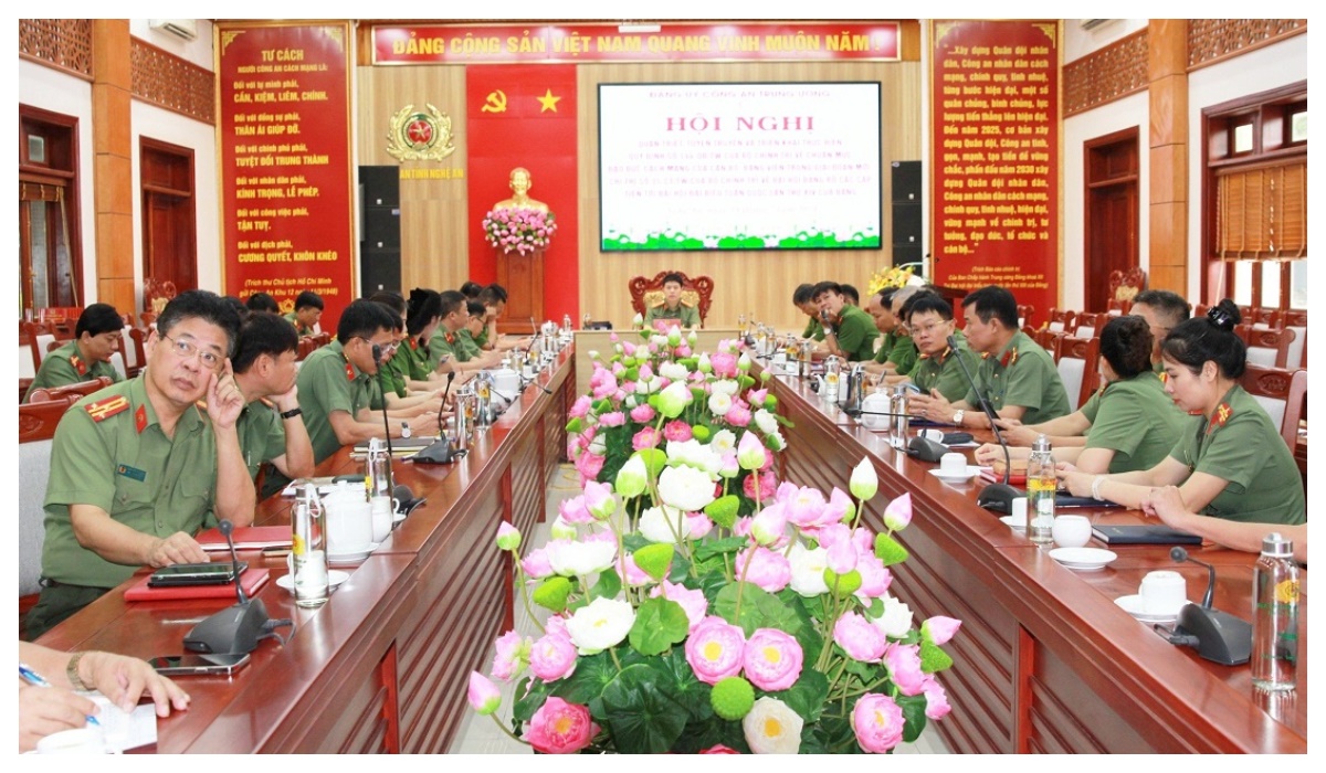 Đảng uỷ Công an Trung ương quán triệt, triển khai thực hiện Quy định số 144 và Chỉ thị số 35 của Bộ Chính trị