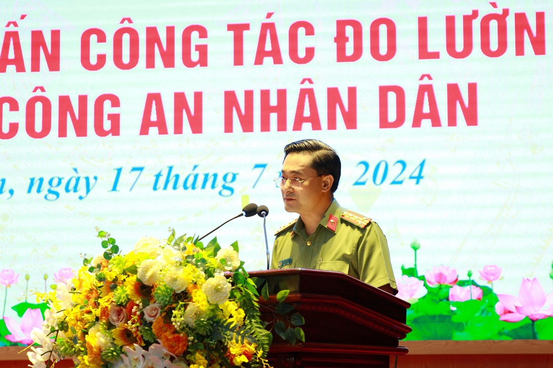 Đại tá Nguyễn Thành Trung, Trưởng phòng 2, Cục Khoa học, chiến lược và lịch sử phát biểu